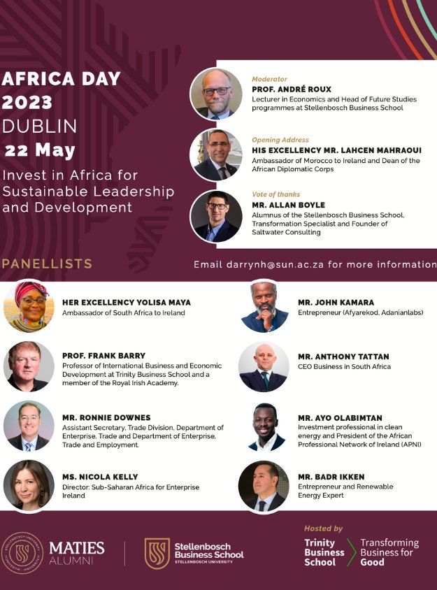 Africa Day 2023 Dublin - Business IN South Africa - Anthony Tattan